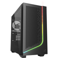 Sharkoon J1000 ARGB , Tower-Gehäuse schwarz, Tempered Glass