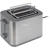 Braun Toaster PurShine HT 1510 GY edelstahl/grau, 900 Watt, für 2 Scheiben Toast