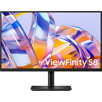 Samsung ViewFinity S32H804UAU, LED-Monitor 80 cm (32 Zoll), schwarz, UltraHD/4K, VA, HDMI, DP, USB-Hub