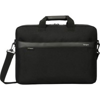 Targus 15-16" GeoLite EcoSmart Slim Brief, Notebooktasche schwarz, bis 40,6 cm (16")