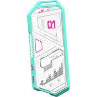 ASUS ROG STRIX ARION HATSUNE MIKU Edition, Laufwerksgehäuse weiß/mint