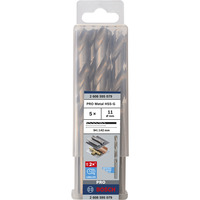 Bosch Professional PRO Metal HSS-G Spiralbohrer, Ø 11mm 5 Stück, Arbeitslänge 94mm