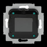 Busch-Jaeger Digital Audio Broadcasting Plus und Radio Stereo Radiowecker Unterputzmontage 8215 U-101 schwarz (glänzend), Retail