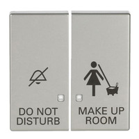 Busch-Jaeger Elektroniktaster zweiteilige Wippe mit Symbolik DND/MUR edelstahl, Retail