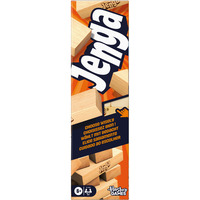 Hasbro Jenga Refresh - Geschicklichkeitsspiel mit digitalem Würfel und Challenges, Brettspiel 