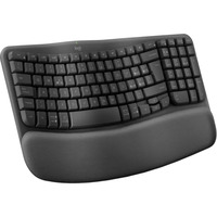 Logitech Wave Keys, Tastatur graphit, DE-Layout, Logi Bolt, Bluetooth, für Windows/macOS/ChromeOS/Android/Linux