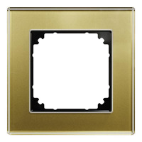 Merten Echtglasrahmen einfach gold, Retail