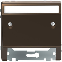 Merten Schrägauslass mit Schriftfeld, Abdeckung Retail