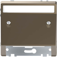 Merten Schrägauslass mit Schriftfeld, Abdeckung Retail