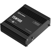 Teltonika TSW100, Switch schwarz, Industrieller POE+ Ethernet Switch