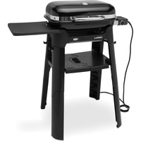 Weber Lumin Compact Elektrogrill mit Stand schwarz, 2.200 Watt