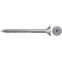 fischer Spanplattenschraube ClassicFast II 4,5x50 Senkkopf TX 500 Stück, mit Teilgewinde, verzinkt