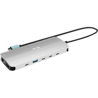 i-tec USB-C Metal Nano 3x Display Dock, Dockingstation aluminium, 2x HDMI, 1x USB-C Vvideo, Power Delivery 140W