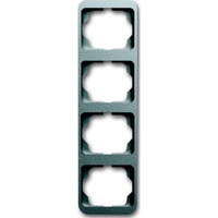 Busch-Jaeger Abdeckrahmen vierfach Rahmen senkrecht alpha titan, Retail