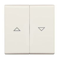 Busch-Jaeger Wippe zweiteilige Jalousieschalter weiß, Retail