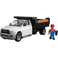 COBI RAM 3500 Dump Truck, Konstruktionsspielzeug Maßstab 1:35
