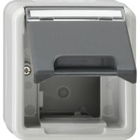 Gira Abdeckhaube Datentechnik, Gehäuse grau, Retail