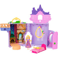 Mattel Disney Prinzessin Rapunzel kleines Puppenhaus Schloss mit Puppe und Zubehör 