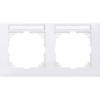Merten Rahmen zweifach weiß, Retail