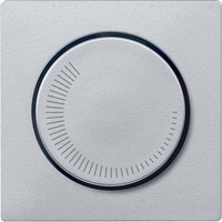 Merten Zentralplatte für Drehzahlsteller aluminium, Retail