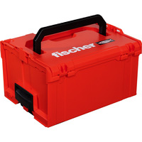 fischer L-BOXX FLB 238, leer, Werkzeugkiste rot/schwarz