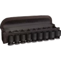 Bosch Professional PRO Impact Steckschlüsseleinsatz-Set 3/8", 9-teilig schwarz, Standard
