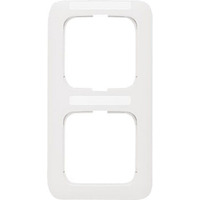 Busch-Jaeger Rahmen zwei fach 1722 NS-214 weiß, Retail