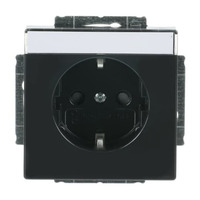 Busch-Jaeger Schutzkontakt Steckdosen Einsatz 20 EUCNB-81 anthrazit, Retail