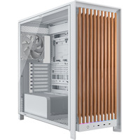 Corsair FRAME 5000D WOOD RS, Tower-Gehäuse weiß/holz, Tempered Glass