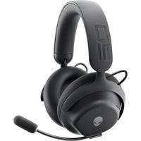 Dell Alienware Pro Wireless Dark Side of the Moon, Gaming-Headset schwarz, Hi-Res Audio, Bluetooth, USB-C Dongle