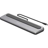 Digitus 12-Port USB-C 8K Docking Station, Dockingstation grau/schwarz, USB-C, 8K