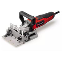 EINHELL Flachdübelfräse TE-BJ 900, Nutfräse rot/schwarz, 900 Watt, für Flachdübelgrößen bis Typ 20