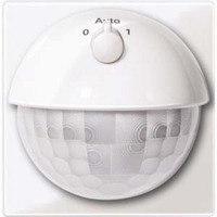 Merten Sensor-Modul mit Schalter Präsenzmelder Unterputz System M MEG5711-0319, Bewegungsmelder weiß (glänzend), Retail
