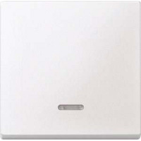 Merten Wippe Kontrollfenster für Schalter- und Tastereinsatz, zweiteilige Wippe, Thermoplast weiß (matt), Retail