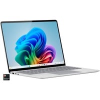 Microsoft Surface Laptop 7 Copilot+PC, Notebook platin, Qualcomm Snapdragon X Elite X1E-80-100, Qualcomm Adreno GPU, 16 GB LPDDR5X, 512 GB (512 GB SSD), Windows 11 Home
