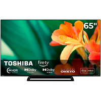 Toshiba 65UF3F63DAR, LED-Fernseher 164 cm (65 Zoll), schwarz, UltraHD/4K, Triple Tuner, HDR, Fire TV