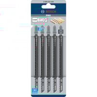 Bosch PRO Wood precise Stichsägeblatt T 344 DP, 152mm 5 Stück
