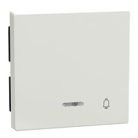 Merten Wippe Kontrollfenster für Kontrollschalter und Taster Einsatz weiß (glänzend), Retail