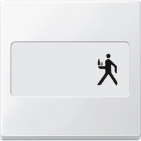 Merten Wippe mit Schriftfeld weiß, Retail