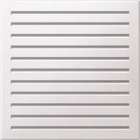 Merten Zentralplatte für Signalgeber, glänzend, Unterputz, Kunststoff, Schutzart IP20 weiß (glänzend), Retail