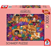 Schmidt Spiele Sheena Pike: Herbsttraum, Puzzle 1000 Teile