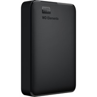 WD Elements Portable 4 TB, Externe Festplatte schwarz, Micro-USB-B 3.2 Gen 1 (5 Gbit/s)