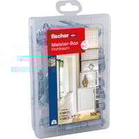 fischer Meister-Box Hohlraum-Metalldübel  silber, 50-teilig, mit Schraube