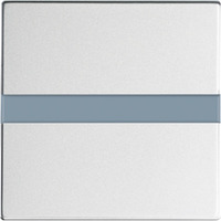 Busch-Jaeger Komfortschalter mit Orientierungslicht, Bewegungsmelder aluminium, Retail