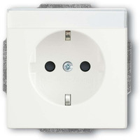 Busch-Jaeger Schutzkontakt Steckdosen Einsatz Typ F 20 EUCNB-884 weiß, Retail