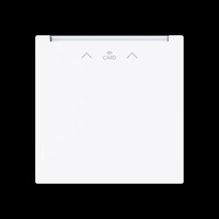 Busch-Jaeger Zentralscheibe Cardschalter Radiofrequenz-Identifikation 1792 RFID-44G, Abdeckung weiß, Retail