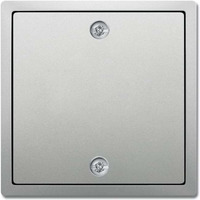 Busch-Jaeger Zentralscheibe für Zugschalter mit Schraubbefestigung, Abdeckung edelstahl, Retail