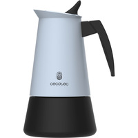 Cecotec Piccolina 600 , Kaffeebereiter hellblau/schwarz, 300 ml I 6 Tassen
