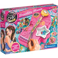 Clementoni Crazy Chic - Freundschafts-Armbänder, Basteln mehrfarbig