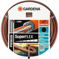 GARDENA Premium SuperFLEX Schlauch, 13mm (1/2") grau/orange, 50 Meter